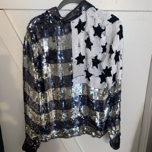 Filles A Papa Sequin Shirt - Picture 3 of 3